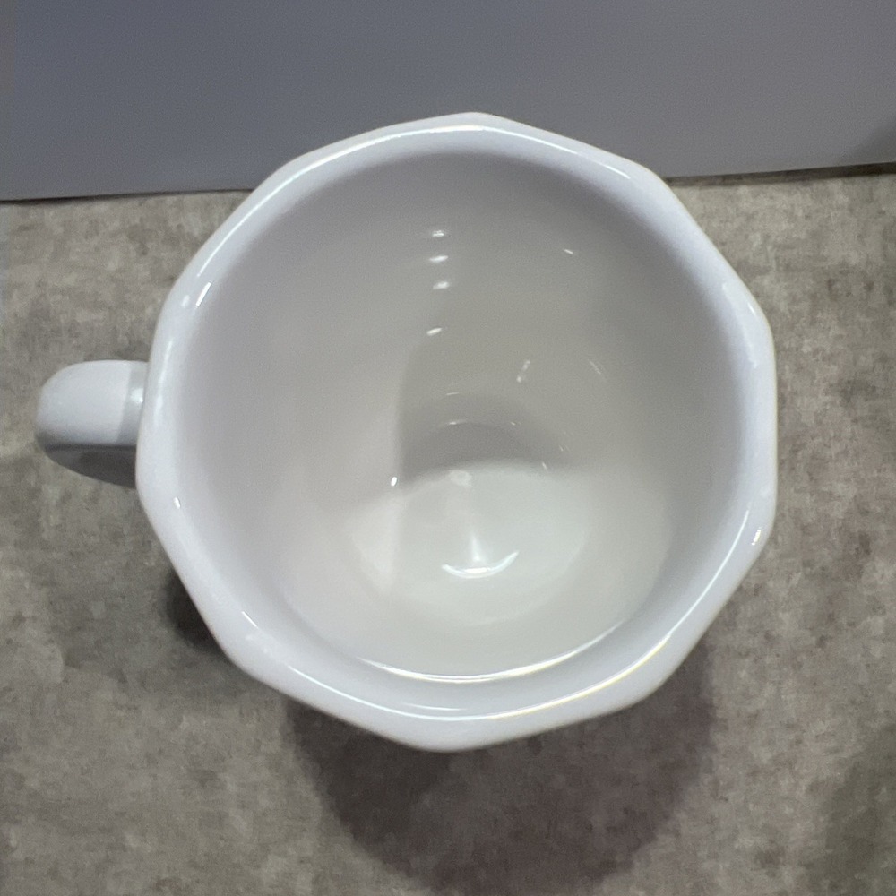 Pfaltzgraff‎ Heritage White Octagonal 10oz Coffee Mug Old Backstamp Vtg 8 Avail - Picture 2 of 6
